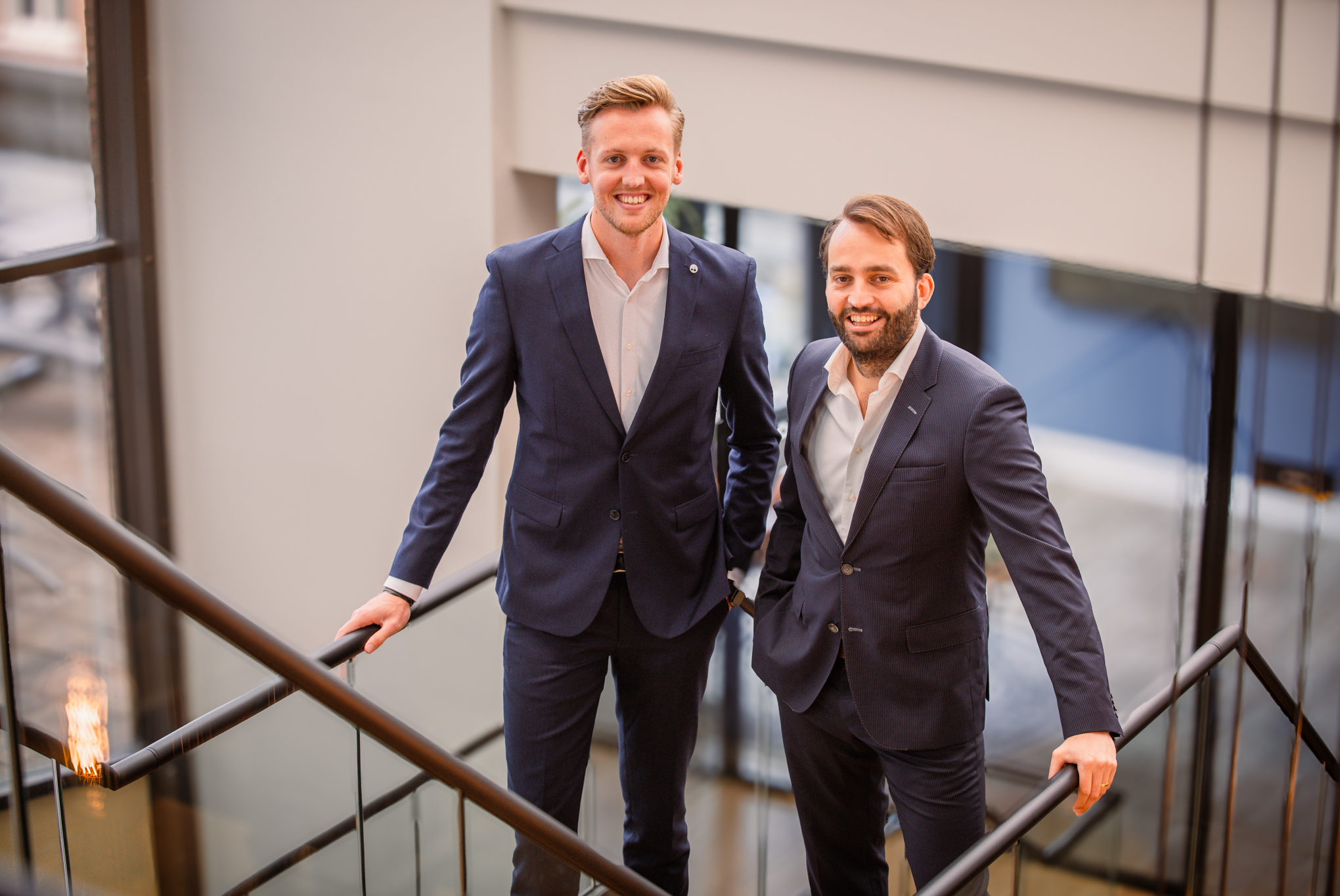 Robbert Lodewijks, CEO & Frank van der Hulst, CTO. Founding team of HULO.